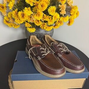 G.H. Bass & Co Bass-Earl II Men’s Boat Shoes Dark Brown Size 11.5 New In Box